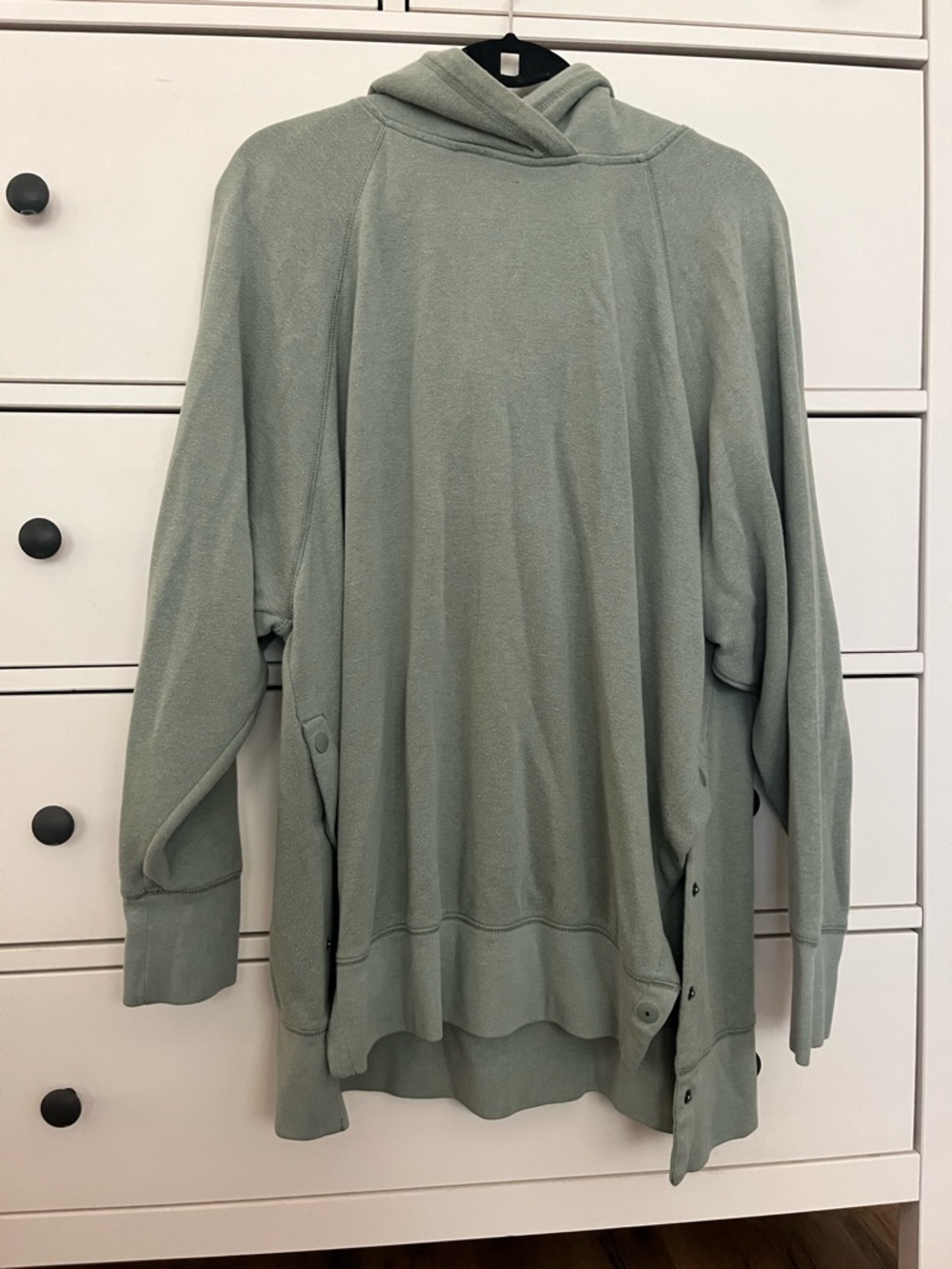aerie Sage Green Hooded Pullover